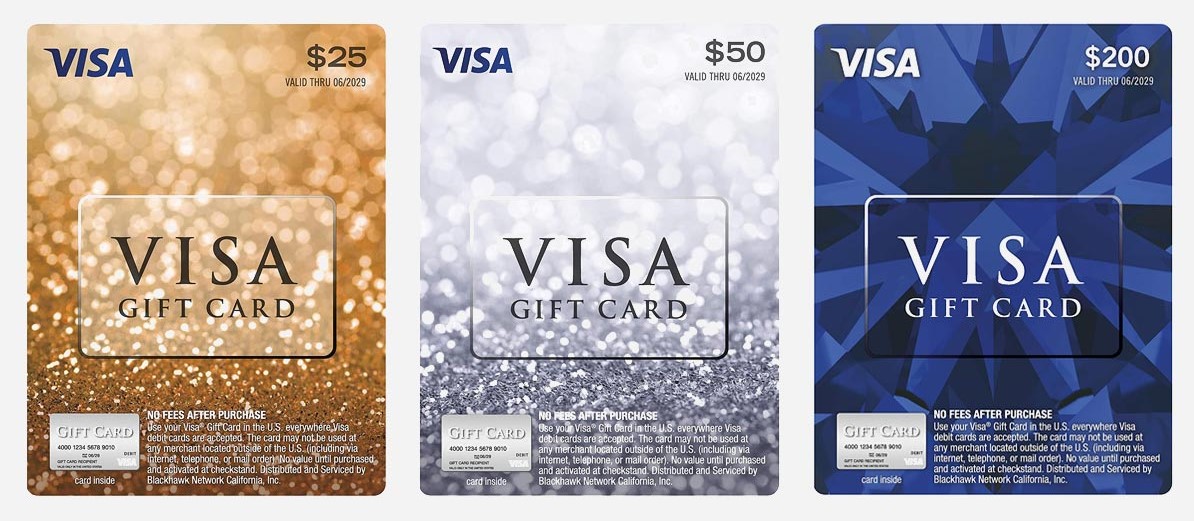 visa gift cards