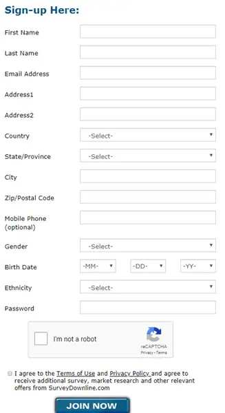 Survey Downline Review